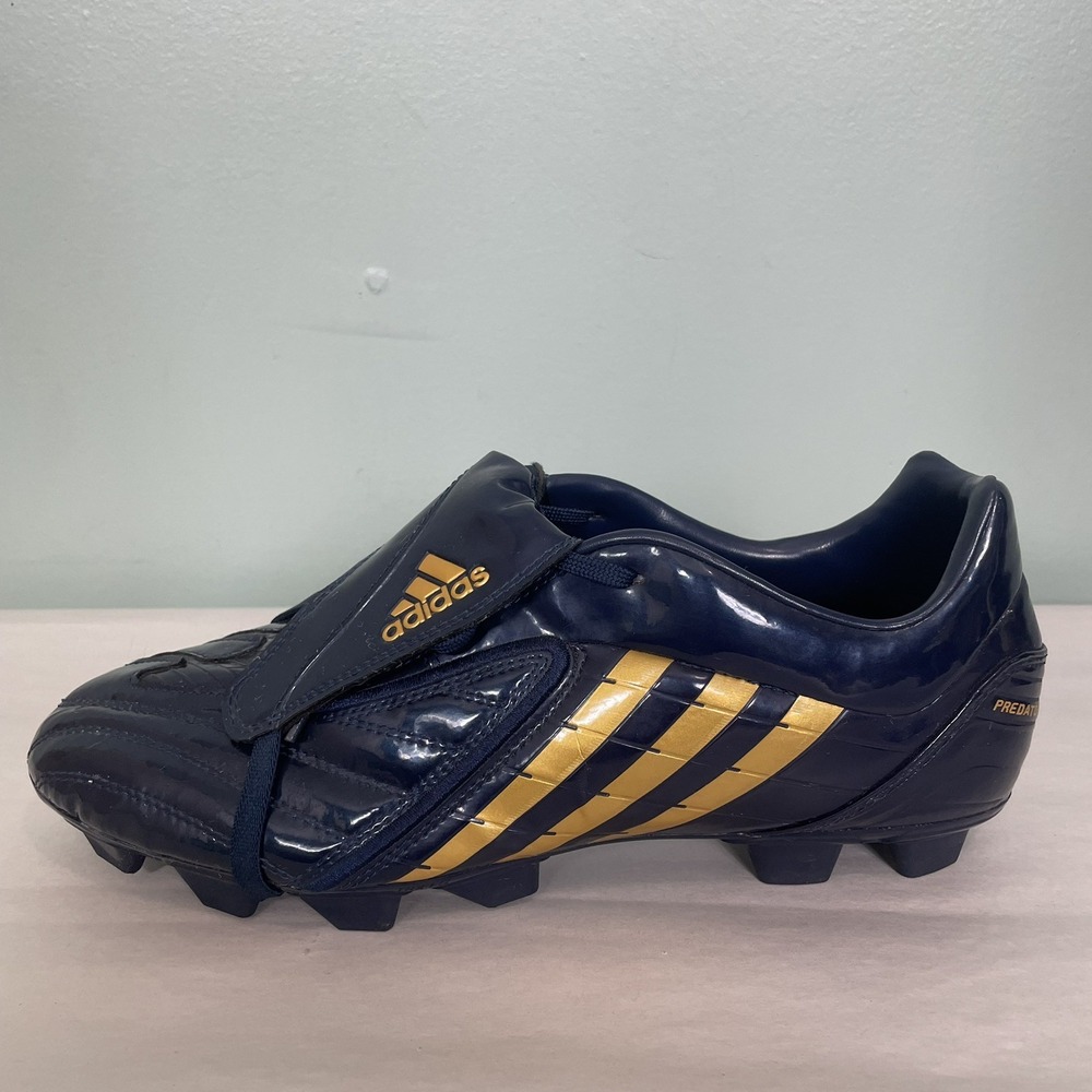 Adidas Absolado TRX FG Predator David Beckham 075613 Size 11 Navy Gold Soccer